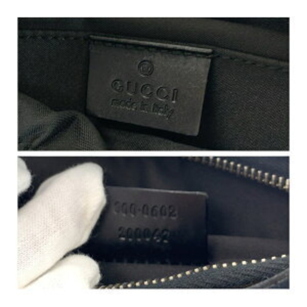 Gucci Canvas Leather Shoulder GG Hobo Bag - Picture 4 of 10